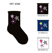 GIRL'S SHORT SOCKS 4/384 Tellini S.r.l. Wholesale Clothing